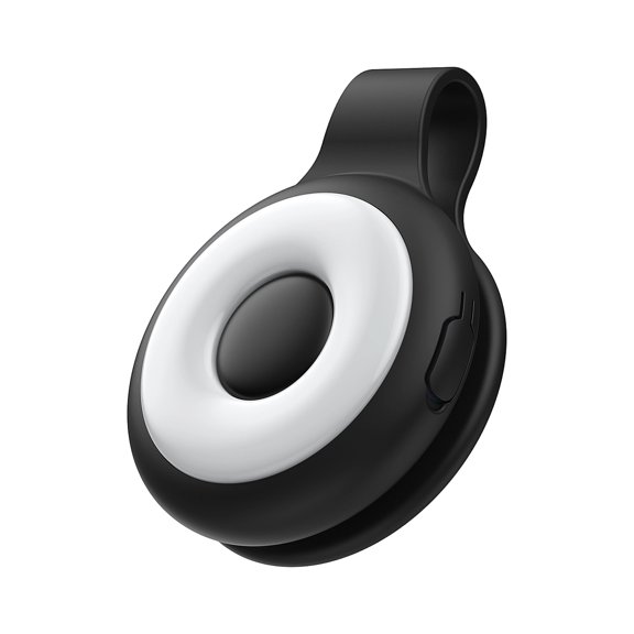 Rechargeable Magnetic Flashlight, Outdoor high-Intensity Light, mini Keychain, Rechargeable Flashlight, Works with LED Lighting, supplementary Lighting lamp for Walking, Camping, Black