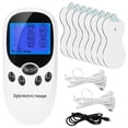 thumbnail image 1 of Rechargeable Massager for Back Shoulder, Electric Muscle Stimulator Dual Channels Pulse Massager Gift for Dad Mom, 1 of 7