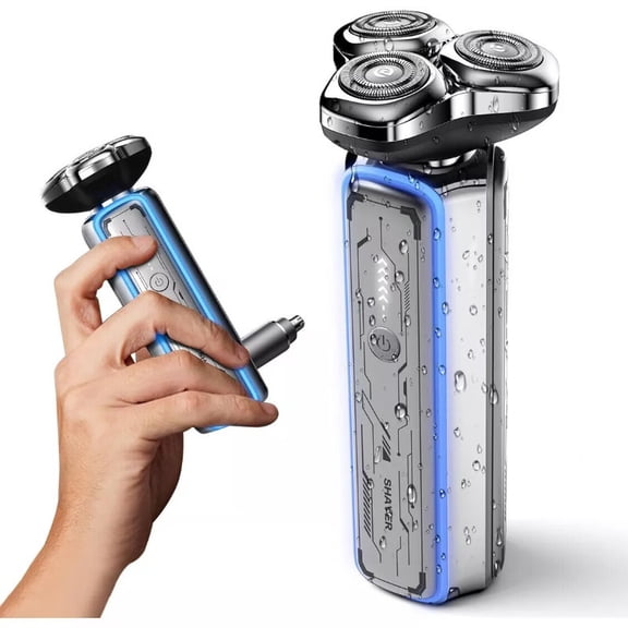 Rechargeable Men's Electric Beard Trimmer - USB Powered Precision Grooming Tool for Effortless Shaving