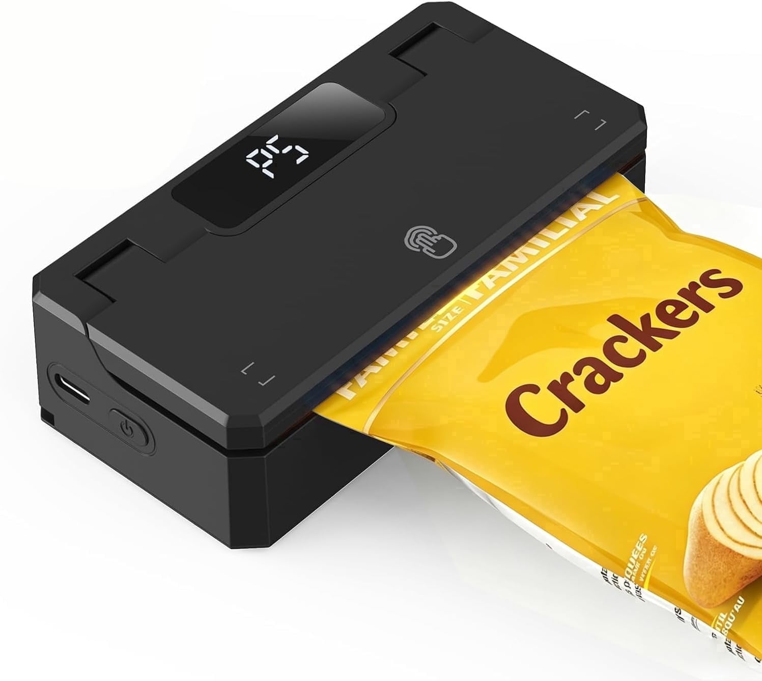Rechargeable Mini Bag Sealer, Handheld Heat Sealer with Cutter ...