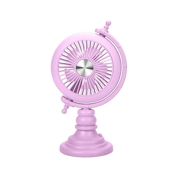 Rechargeable Mini Desk Fan - Quiet USB-Powered Fan with Adjustable Height & Multi-Speed Settings for Home, Office, or Bedroom Use - Perfect for Workstations or Leisure Time
