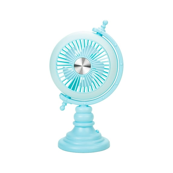 Rechargeable Mini Desk Fan - Quiet USB-Powered Fan with Adjustable Height & Multi-Speed Settings for Home, Office, or Bedroom Use - Perfect for Workstations or Leisure Time