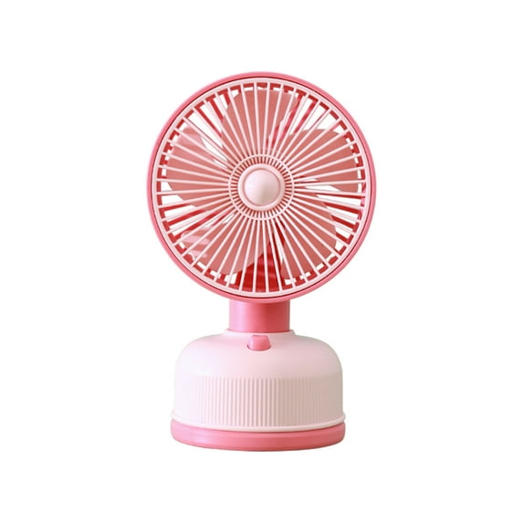 Rechargeable Mini Desk Fan with Multiple Speed Settings, USB Powered Quiet Portable Fan for Office, Bedroom, Home, and Workspace Comfort