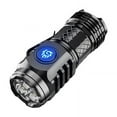 thumbnail image 1 of Rechargeable Mini Flashlights High Lumens, Small Bright LED Flash Lights for Kids Adult, Small Black Flashlight, Multi Lighting Modes Portable Rechargeable Flashlights for Camping Home, 1 of 8