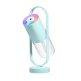 thumbnail image 1 of Rechargeable Mini Humidifier, Colorful Cool Mist Humidifier with 7 Color Light, Small Personal Desktop Humidifier for Baby Bedroom, Office, Nursery, Travel with Auto Shut-Off, Super Quiet, 1 of 5