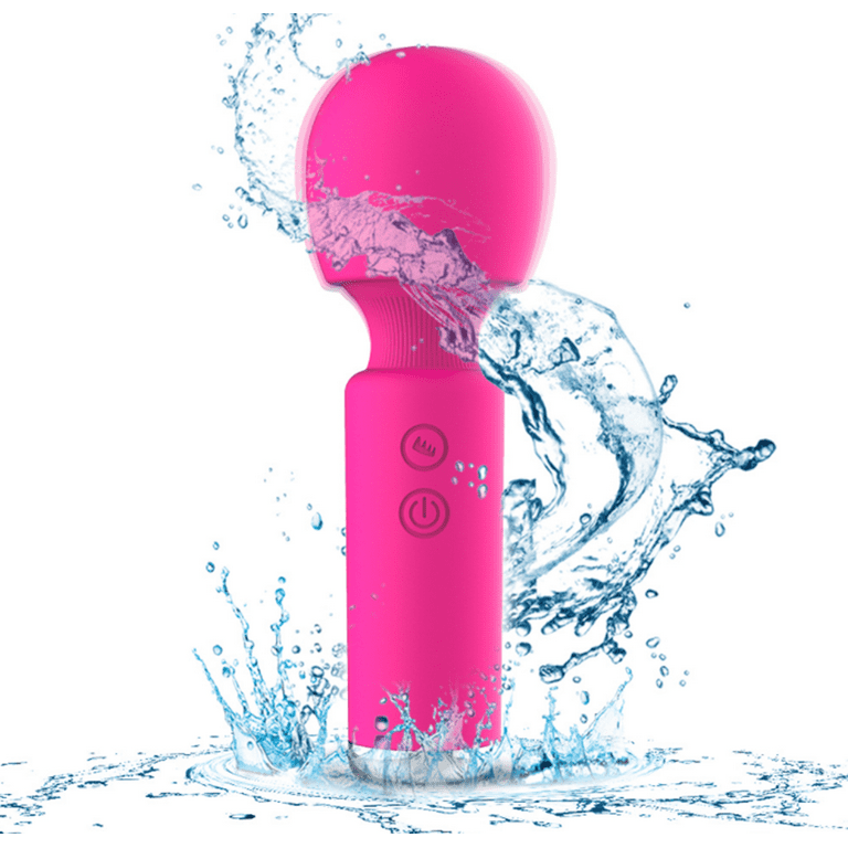Handheld Personal Wand Massager with 10 Powerful Magic Vibration, Neck  Shoulder Back Massage for Deep Muscles Pain Relief-Pink