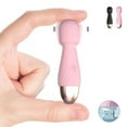 thumbnail image 1 of Rechargeable Mini Vibrators and Adult Sex Toys for Women and Couples, Clitoris Stimulator Massager, Small Vibrator with 10 Vibrating Modes, Pink(4*1*1in), 1 of 8