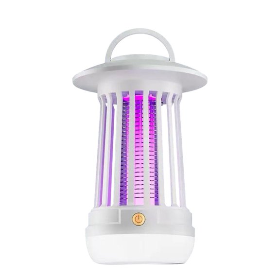 Rechargeable Mosquito Trap, Mosquito Zapper Lamp, Electric Bug Zapper, Portable Insect Zapper Light, 2 In 1 Portable Rechargeable Electric Mosquito Lamp, Charging Bug Zapper Light,D
