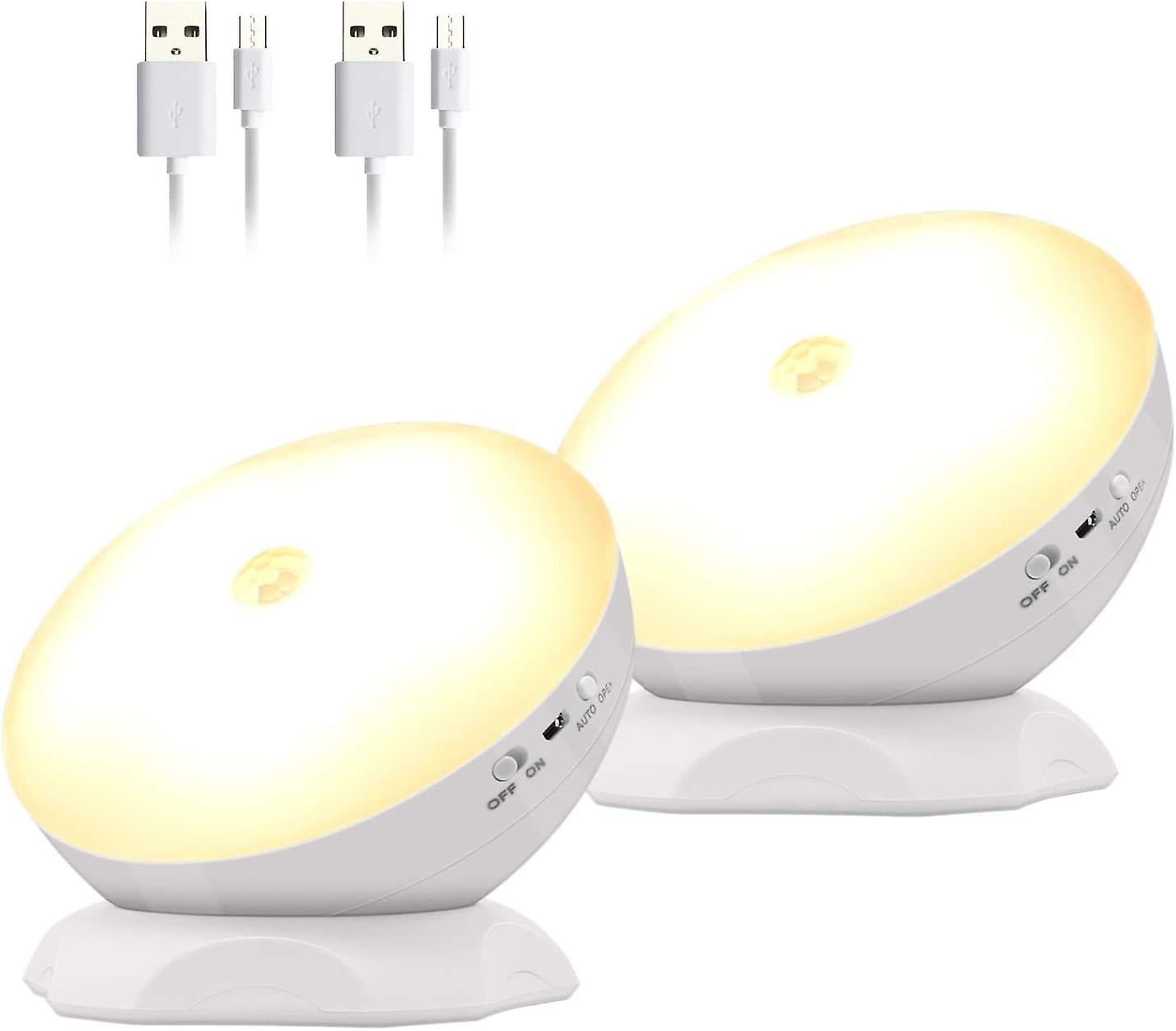Rechargeable Motion Sensor Light, 360 Degree Rotating Motion Activated ...
