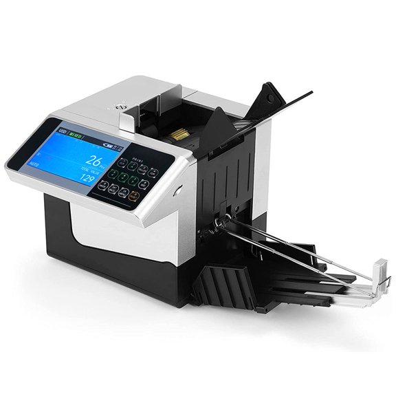 Rechargeable Multi-Currency Money Counter with LCD Display
