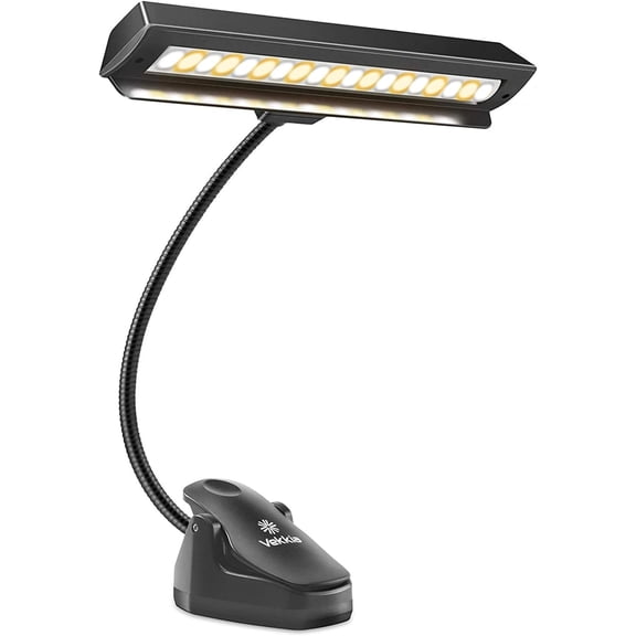 Rechargeable Music Stand Light - Clip - on for Musicians' Piano, 9 - Level Dimmable, Portable, USB - C, for Piano, Orchestra, Podium, Easel