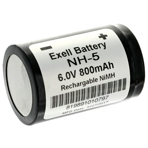 Rechargeable NH5 6V NiMH Battery for Hasselblad 500 EL 500 ELX NH5/750 3/520H