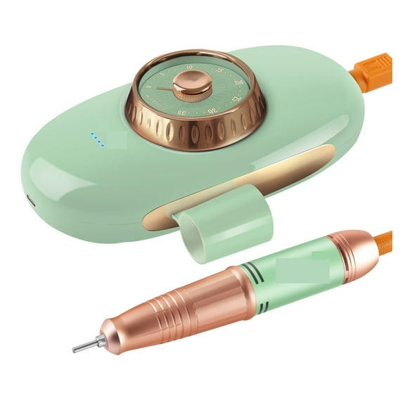 Rechargeable Nail Drill, 35000RPM Portable Gel Polisher, High Speed Electric Manicure Set, Wireless FingerNail Tool