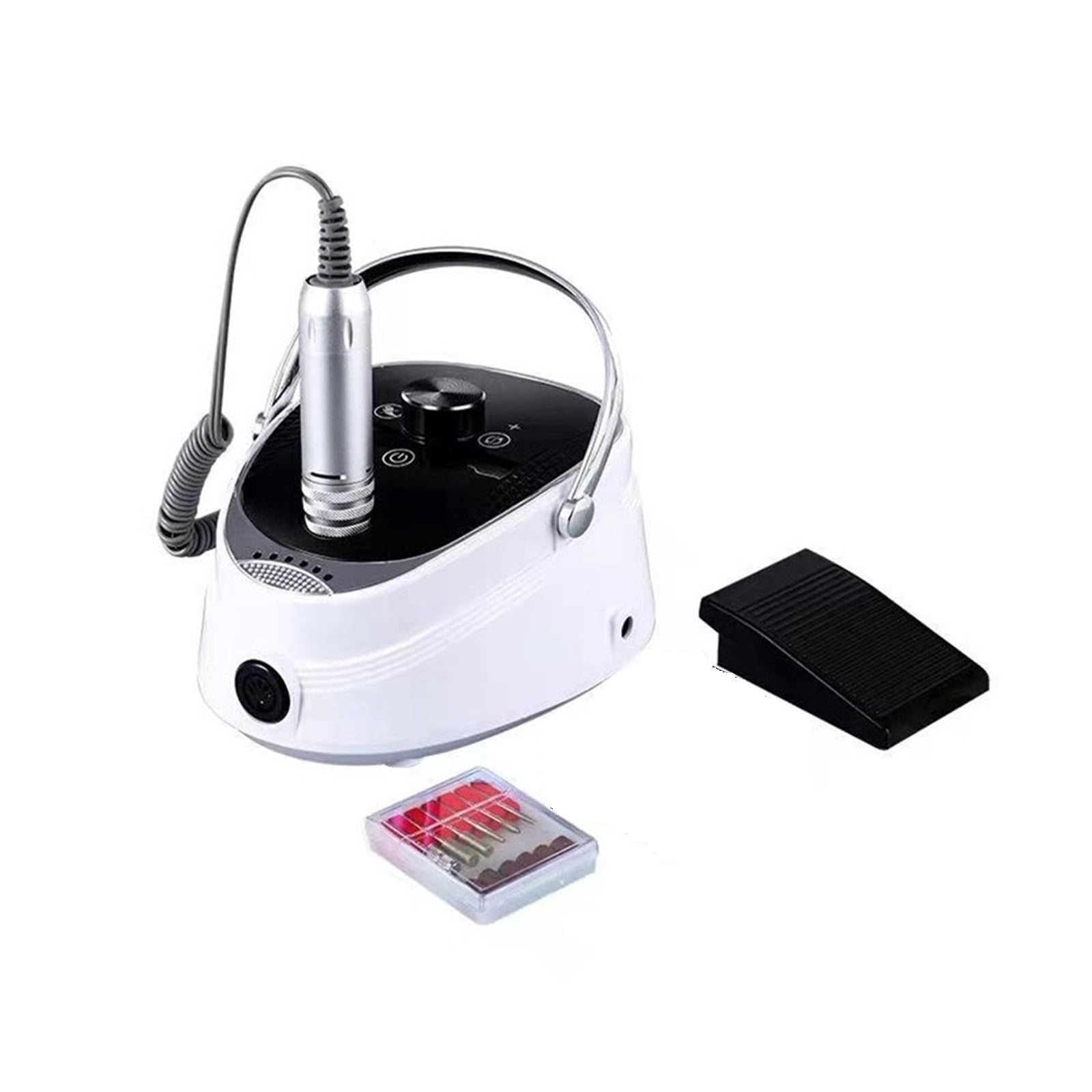 Rechargeable Nail Drill Machine,35000 RPM Nail Gel Polisher,Portable Nail Drill For Manicure Milling Machine ,Lightweight and Portable