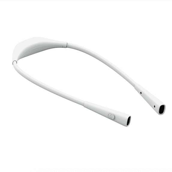 Rechargeable Neck Reading Light, LED Book Light for Reading in Bed, 4 Colors & 5 Brightness Levels, Flexible Arms, Up to 80H Runtime, Hands-Free Portable Light for Knitting, Crafting, Camping, 1-Pack