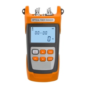 Rechargeable OTDR Fiber Optic Cable Obstacle Finder Fault Breakpoint Tester Optical Time Domain Reflectometer ,Test Precision