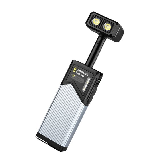 Rechargeable Outdoor Lighting Stretchable 180 Rotate Camping Lamp For Hiking Tent and Emergencies Use