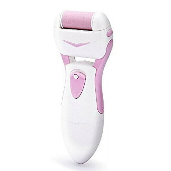 Orino Battery Operated Pedicure Callus Remover, Foot Spa & Smoother with 2 Cartridge Rollers