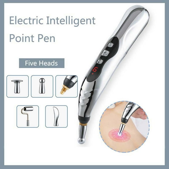 Rechargeable Pen Automatically Finds Acupoints,, Acupressure Stick, Household Electronic Tool, Dredging Stick