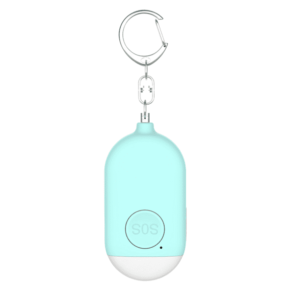 Rechargeable Personal Alarm Keychain - 130dB Siren & LED Light -  Personal Safety Alert for Women to Carry - Panic Button Alarm for Security - Rape Whistle for Self Defense