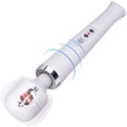 thumbnail image 1 of Casewin 10 Speeds Cordless Powerful Handheld Massager with Strong Vibrations, USB Rechargeable Handheld Personal Body Massager for Muscle Aches and Sports Recovery (White), 1 of 7