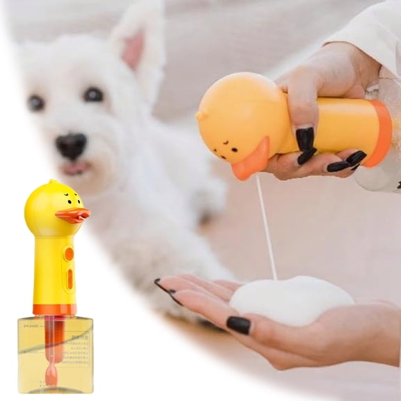 Rechargeable Pet Bathing Machine with Foam Dispenser for Efficient Dog and Cat Grooming and Cleaning