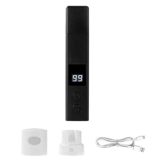 Rechargeable Pet Nail Grinder 5W Elec Tric File With LCD Screen And 4 Speeds | Cat/dog C Type Charging 4 Grinding Ports (Color Varies) Accessories Pug Camping Dog Accessories Dog Accessories Checklist