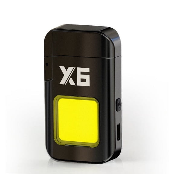 Rechargeable Plasma Lighter with Flashlight, Windproof Flameless Lighter for Outdoor, Camping, Hiking, Survival, USB Charging, Durable Metal Construction, Safe and Reliable for Daily Use