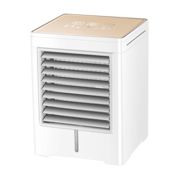Rechargeable Portable Cooler Fan with 800mL Large Tank, 3-Speed Wind and 3-Spray Modes Plus Night Light, 4000mAh USB Evaporative Air Conditioner for Home Office Travel