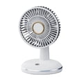 thumbnail image 1 of Rechargeable Portable Desktop Fan with Round Base — Quiet, Multi-Scene Cooling, Stylish Design, USB Powered for Outdoor, Office & Home Use, 1 of 5