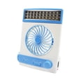 thumbnail image 1 of Rechargeable Portable Fan with USB Lighting, Solar Power Supply, Remote Control, Foldable Design, Outdoor Camping, Emergency Charging, 1 of 5