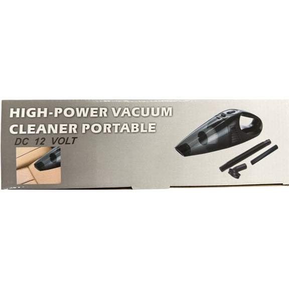 Rechargeable Portable High-Power Handheld Vacuum Cleaner DC 12 Volt with 3 accessories