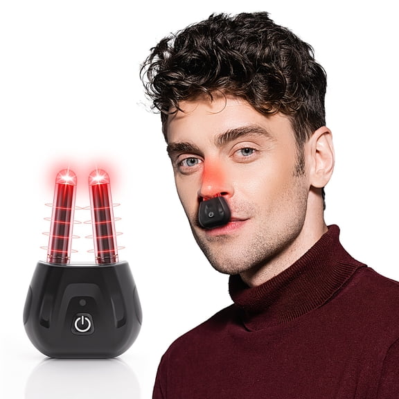 Rechargeable Portable Red Light Nose Therapy Red Light Therapy For Nose Nasal Infrared Therapy Device For Nose