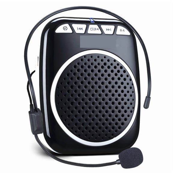 Rechargeable Portable Voice Amplifier for Teacher Tour Guide with Wired Microphone S308 ,True Acoustic Power Amplifier