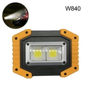 Rechargeable Portable Waterproof LED Flood Lights for Outdoor Camping Hiking Emergency Car Repairing and Job Site Lighting