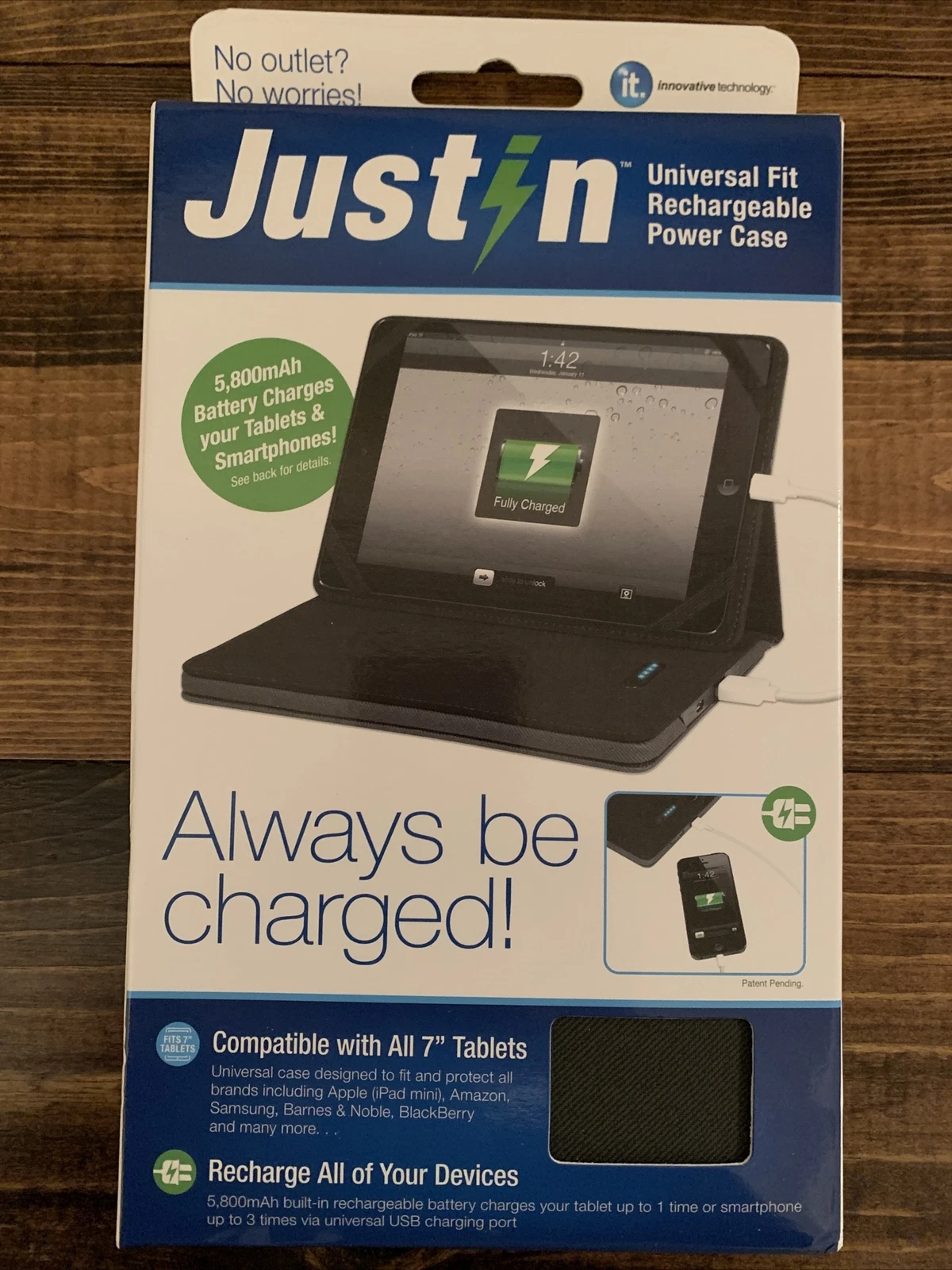 Rechargeable Power Case For 7