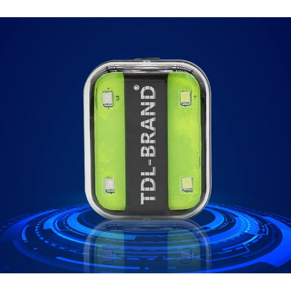 Rechargeable Powerful LED Safety Light for Doctors, Nurses, Walking, Jogging, Running Light. Clip-On Safety Illumination