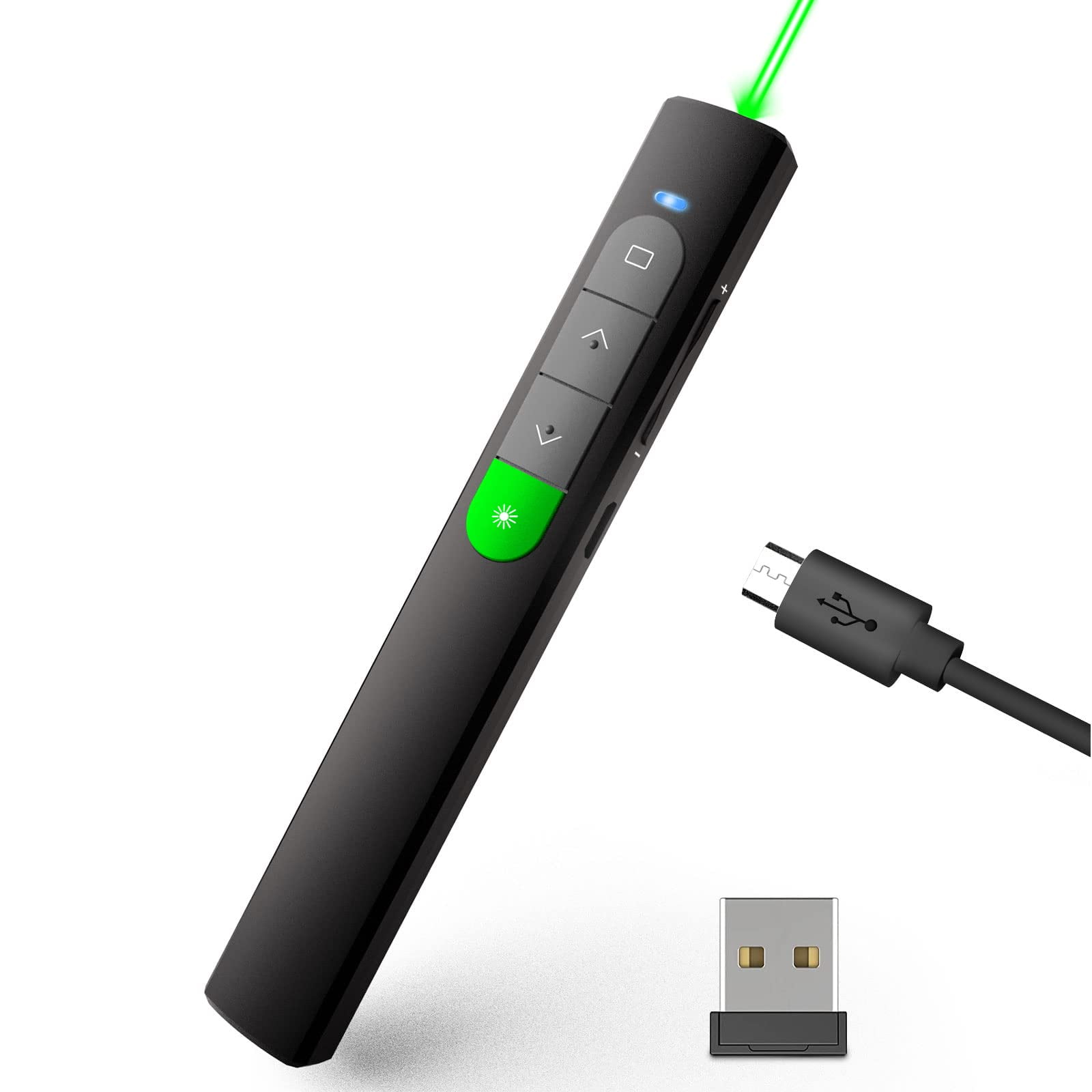 Rechargeable Presentation Clicker Wireless Presenter Clicker for