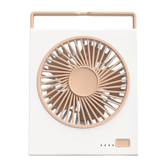 Rechargeable Quiet Desk Fan with Adjustable Airflows Quiet Cooling Fan ABS Texture Perfect for Office or Bedroom Use