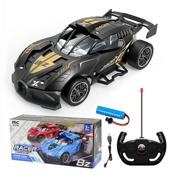 Rechargeable RC Drift Car, High Speed Remote Control Vehicle, 2.4Ghz Racing Car, Stunt Drift RC Toy, Off Road Remote Car for 4+ Years