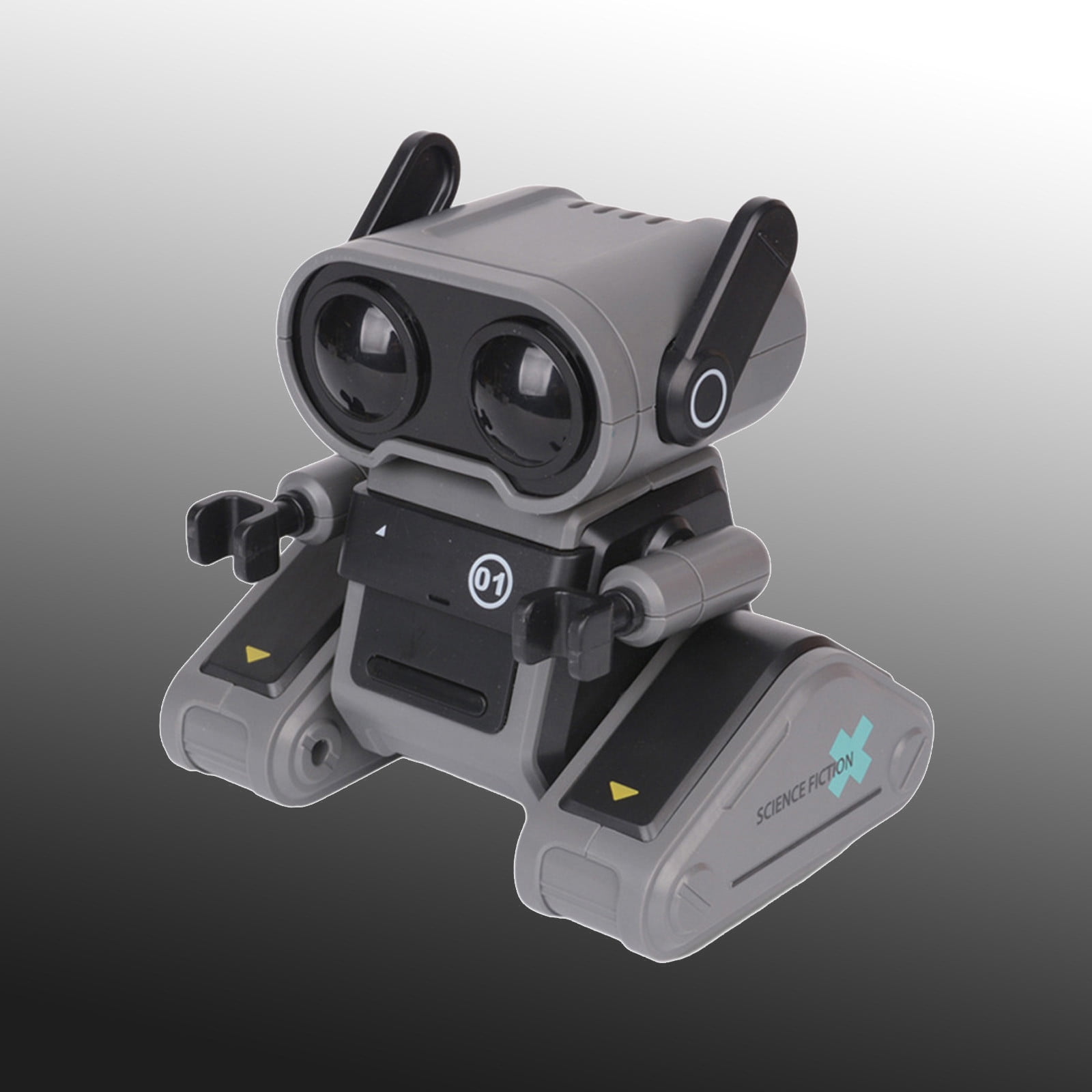 Rechargeable RC Robot Remote Toy,Intelligent 2.4G Control Robot Toy,Walking Dancing Music Light Toy, Educational Interactive Robot Toy,Hand Eye Coordination Development Toy,USB Charging Robot Toy