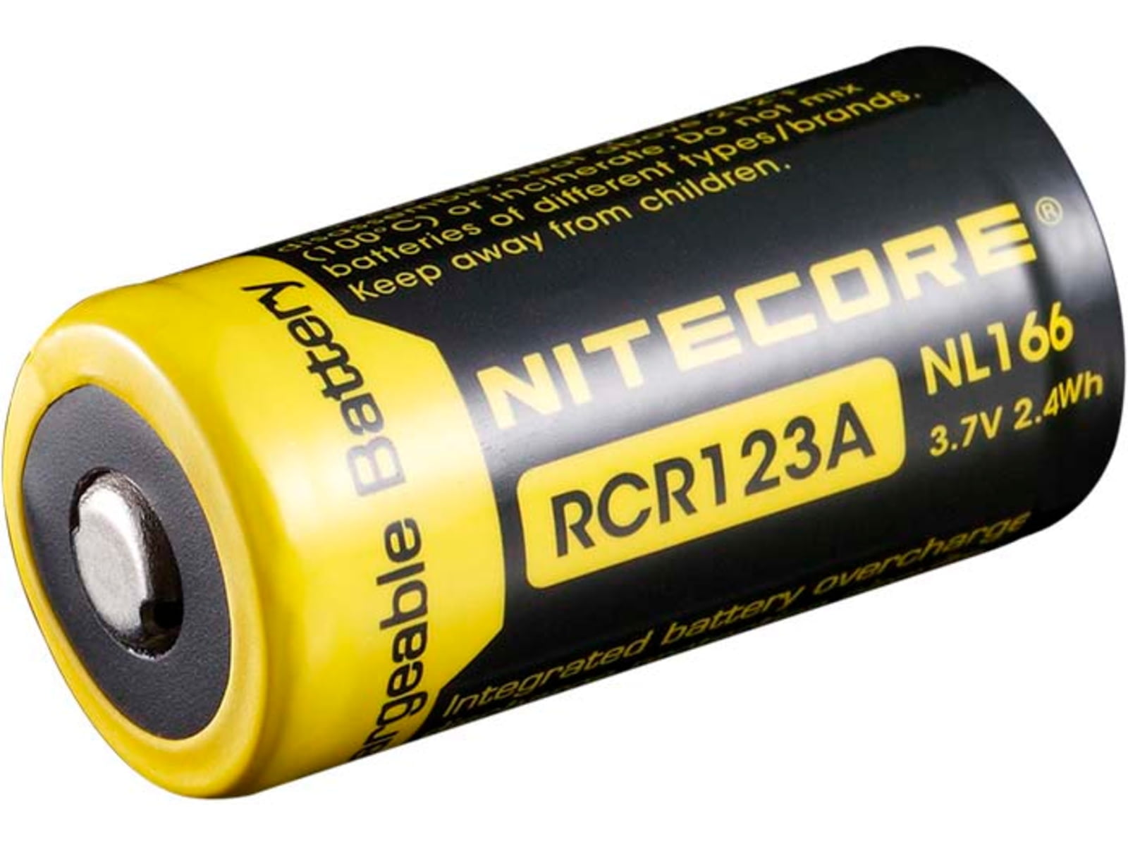 Rechargeable RCR123A Battery
