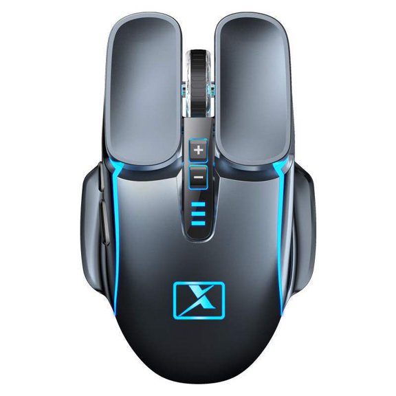 Rechargeable RGB Wireless Gaming Mouse with Silent Click and Optical Tracking