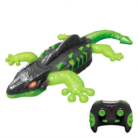 Rechargeable Remote Control Climbing Gecko Toy, Wall Climbing RC Toy, Dual Mode Floor & Wall, Fun Gift