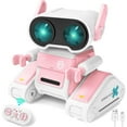 thumbnail image 1 of Remote Control Robot, 2.4G Smart Interactive RC Robot, Dancing & Singing Toy, LED Color Changing Eyes, Programmable Actions, USB Rechargeable, STEM Educational Gift for Kids Age 4+, 1 of 8