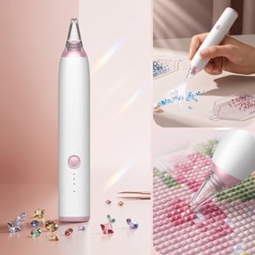 Rechargeable Rhinestone Pickup Pen 7.87 X 3.94 X 1.57 in Plastic for DIY Crafts, Parties and Gift Projects