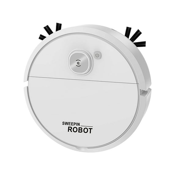 Rechargeable Robotic Cleaner 3-in-1 Sweeping Mopping Suction Compact Design Low Noise Operation USB Charging for Home Cleaning