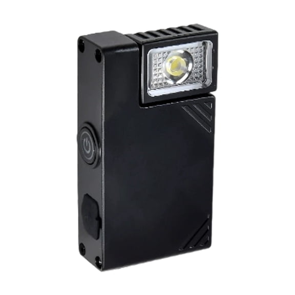 Rechargeable With Rotating Head Compact And Powerful Portable Light For Outdoor Emergency Walking Lights Backpack Camping Gear Chargers Hat Head Lights Wrist Light Kids Welding Cap 7 3/4 Headlamps