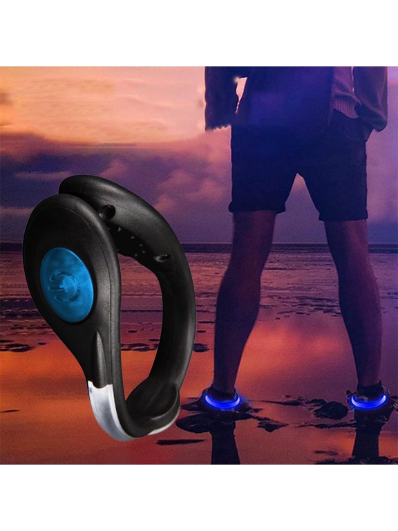 Rechargeable Running Shoe Light - LED Safety Clip On Light With USB Charging For Night Jogging And Outdoor Visibility With Waterproof Design And High Brightness For Enhanced Security And Awareness