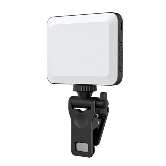 Rechargeable Selfie Light, Clip Fill Light for Phone Laptop Tablet Portable Light for Video Conference Live Streaming Zoom Call Makeup Picture